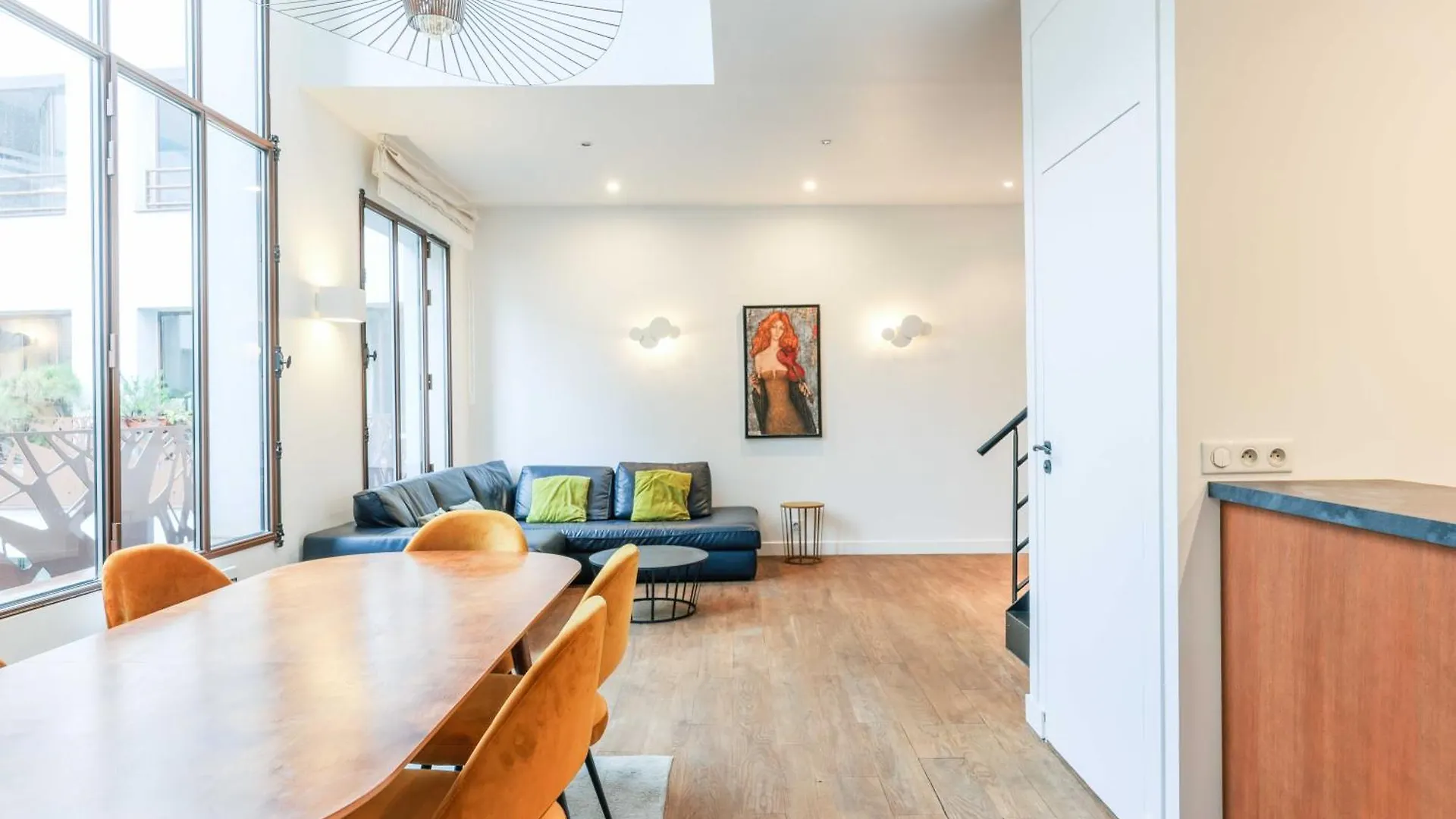 Apartment Bastille - Elegant Duplex Loft -6P Paris